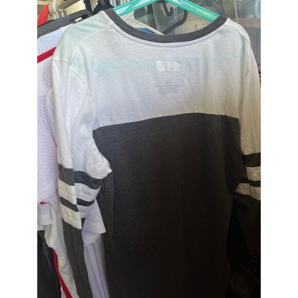 NFL Team Apparel Women’s Raiders 3/4 Sleeve Shirt Size V-Neck Small S new - Picture 4 of 10